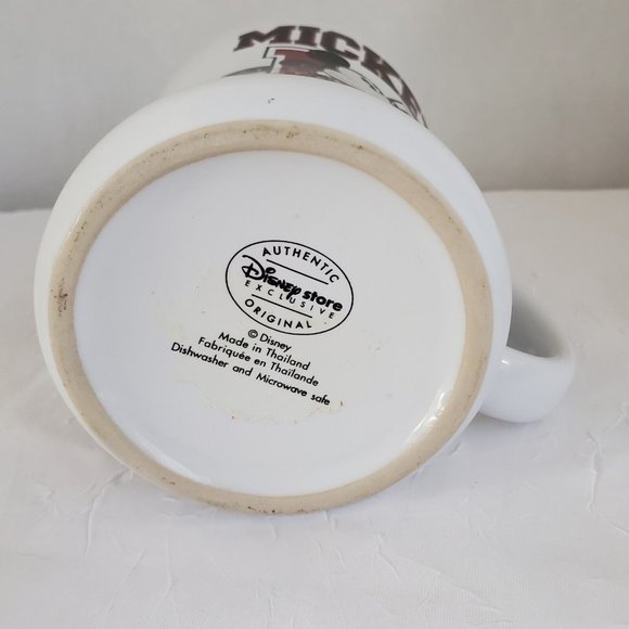 Mickey Mouse 1928 Top of the Class Disney Store Exclusive Retired Coffee Mug Cup - Picture 5 of 12